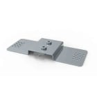 DESIGN LUCE - DLU1030500002 U02 STAFFA X CARTONGESSO ZINC