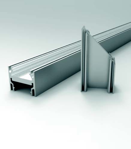 DESIGN LUCE - DLU1040317001 STRUCTURAE PROFILO 1CM T SENESE