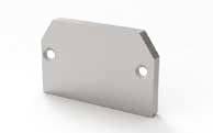 DESIGN LUCE - DLU1050405000 LC014 TESTATA 1 PZ MOKA