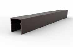 DESIGN LUCE - DLU1100300001 ZER035 PROFILO GRI VESUVIO 1CM