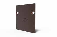 DESIGN LUCE - DLU1100405000 ZER035 TESTATA 1 PZ MOKA