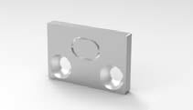 DESIGN LUCE - DLU1140408000 U03 TESTATA 1 PZ CROMO