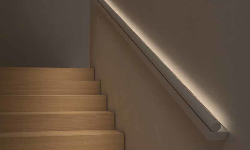 DESIGN LUCE - DLU1232003001 MANCORRENTE 2X10W/M 3K BIANCO L1CM