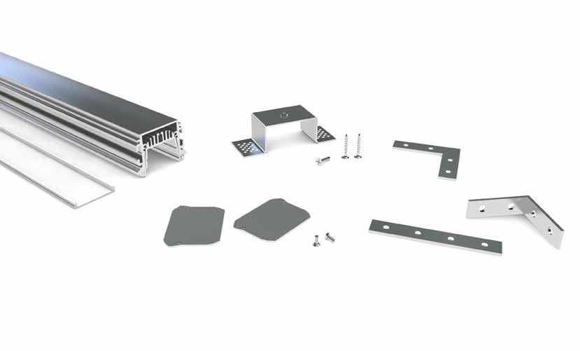 DESIGN LUCE - DLU2247060001 ZER035T 20W/M 3K 24V 1CM