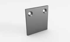 DESIGN LUCE - DLU250400 K25 TESTATA GRIGIO VESUVIO