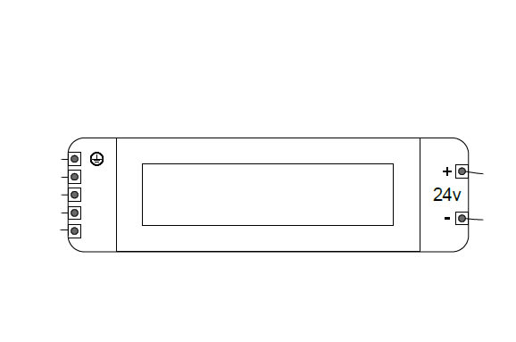 DESIGN LUCE - DLU98035D ALIMENT 35W DALI SWITCH 24V IP20