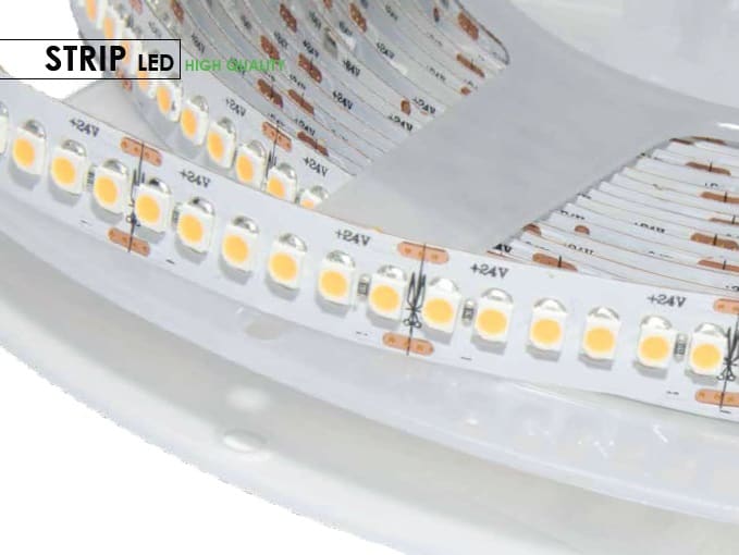 DESIGN LUCE - DLU98HO202920 LED HO 19,2W 24V WW 240 LED IP20 5M