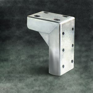 CANALPLAST - CANDM320I SUPPORTO OMEGA INOX