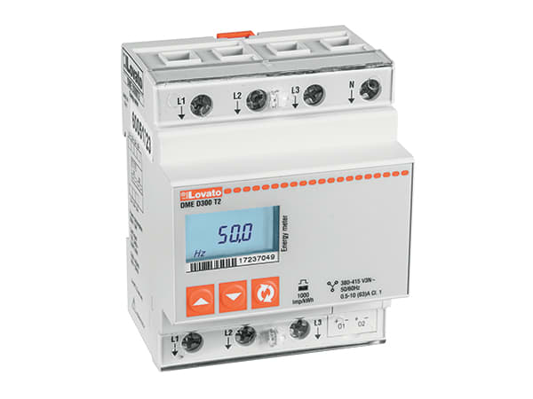 LOVATO - LOVDMED300T2MID CONTAT. ENERGIA DIG.80A TRIF.2OUT PR.MID