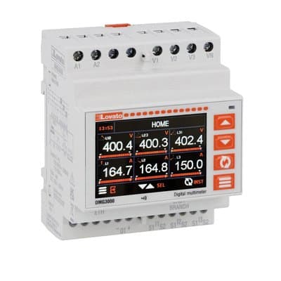 LOVATO - LOVDMG3000 MULT. MOD 4U GLCD A COL., ETHERNET, ESP.