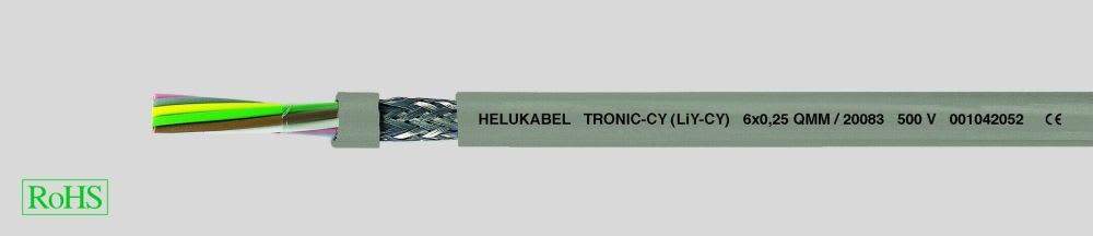 HELUKABEL ITALIA SRL - HLK16507 TRONIC-CY (LIY-CY) 10X1.5 QMM GREY