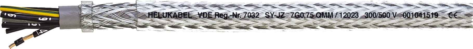 HELUKABEL ITALIA SRL - HLK12022 SY-JZ 5G0.75 QMM TRANSPARENT