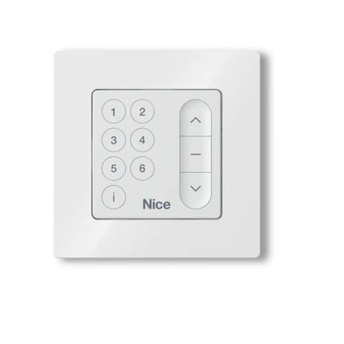 NICE SPA - NICDOMIW6 TRASMETTITORE NICE DOM W6 WHITE