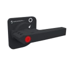 TECHNOELECTRIC SRL - TEH18003 MANIGLIA BLOCCO PORTA NERA 120MM