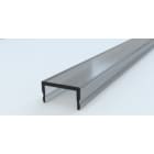 DIGIMAX SRL - DIXDPNER1502-IP20 COVER PIANA 15MM PMMA NERA 2MT