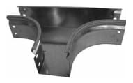 LUCIANO RUSSO SRL - LRSDPT15V derivaz piana a T + cop 150x75mm RAL7032