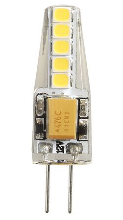 DURALAMP SPA - DRL01943SIL BISPINA 12V 1,8W G4 D.10 LED