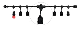 DURALAMP SPA - DRLCLE2724 CATENARIA E27 220V 24 (60CM)