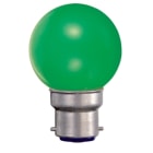 DURALAMP SPA - DRLL140PG-B22 PING BALL B22 VERDE 0,5W