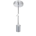 DURALAMP SPA - DRLTN-E27CR FILO DI SOSPENSIONE + ROSONE E27 CROMO