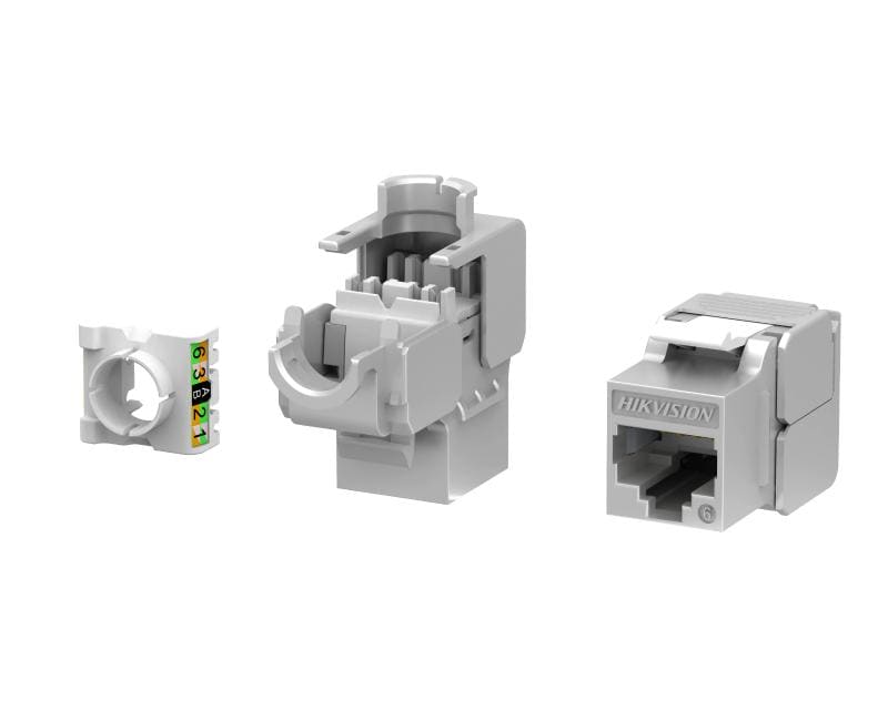 HIKVISION ITALY SRL - HIK307400769 DS-1CK6P180N CAVO KEYSTONE JACK ARGENTO