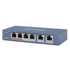 HIKVISION ITALY SRL - HIK301801715 DS-3E0106P-E/M SWITCH UNMAN 4 POE ECO