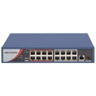 HIKVISION ITALY SRL - HIK301801296 DS-3E0318P-E/M SWITCH UNMAN 16 POE ECO