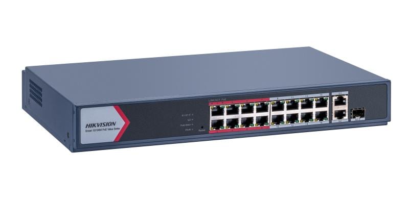 HIKVISION ITALY SRL - HIK301802707 DS-3E1318P-EI/M SMART MANAGED POE 10/100