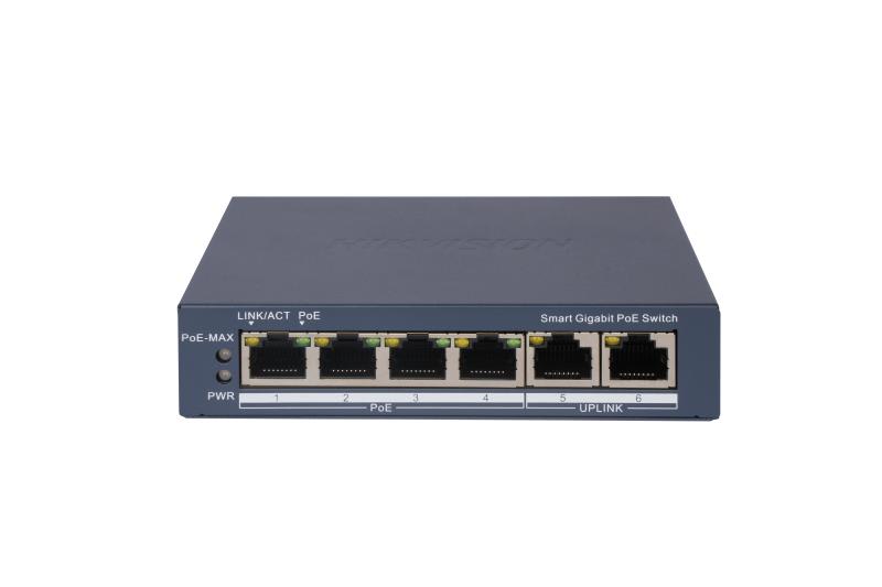 HIKVISION ITALY SRL - HIK301802991 DS-3E1506P-EI SMART MANAGED POE GIGABIT