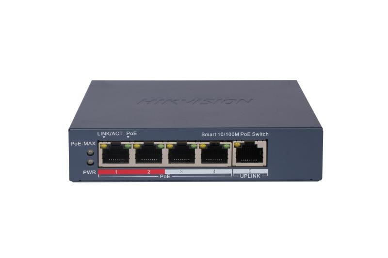 HIKVISION ITALY SRL - HIK301802979 DS-3E1105P-EI SWITCH SMART MAN 4 POE