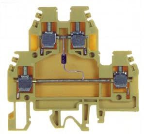 CABUR SRL - CBRDSD024 DAS.4/D24 MORS.CON DIODO 24VDC