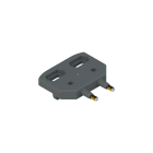 PIZZATO ELETTRICA - PZZDS KB1A AZIONATORE PIEGATO PER CONTATTI PORTA CO