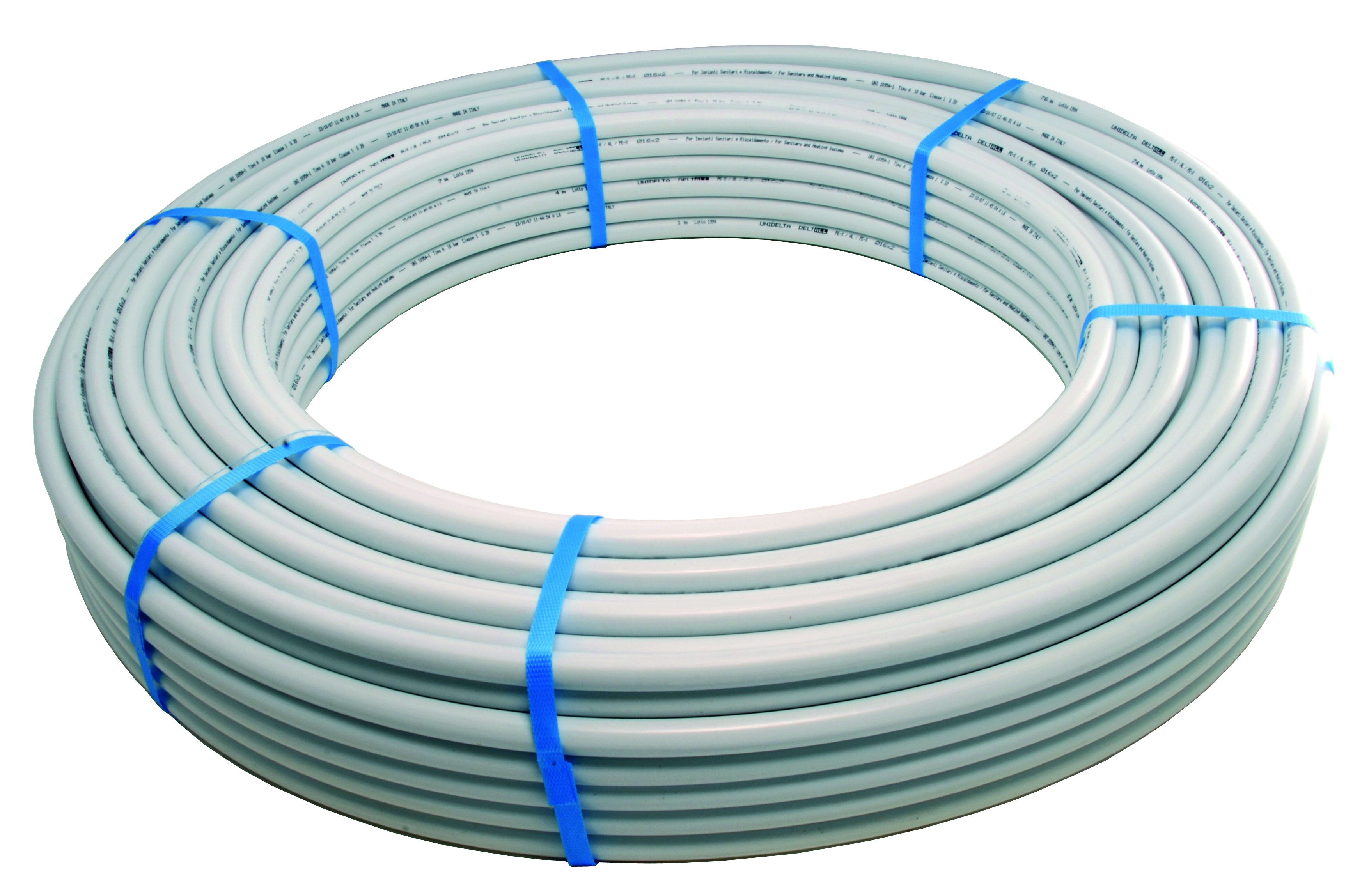 UNIDELTA SPA - UND2400001620500 TUBOPEX/AL/PEXBIANCO16X2,0(DELTALL)