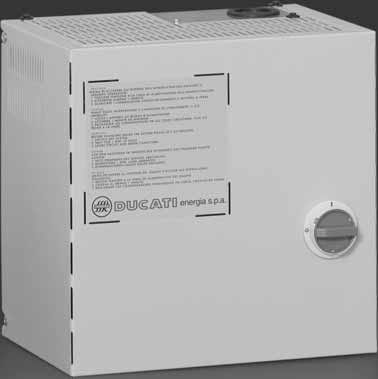 DUCATI ENERGIA - DUC415048010 20KVAR415V50HZCASSETTATRIF.SEZ.FUS.F120