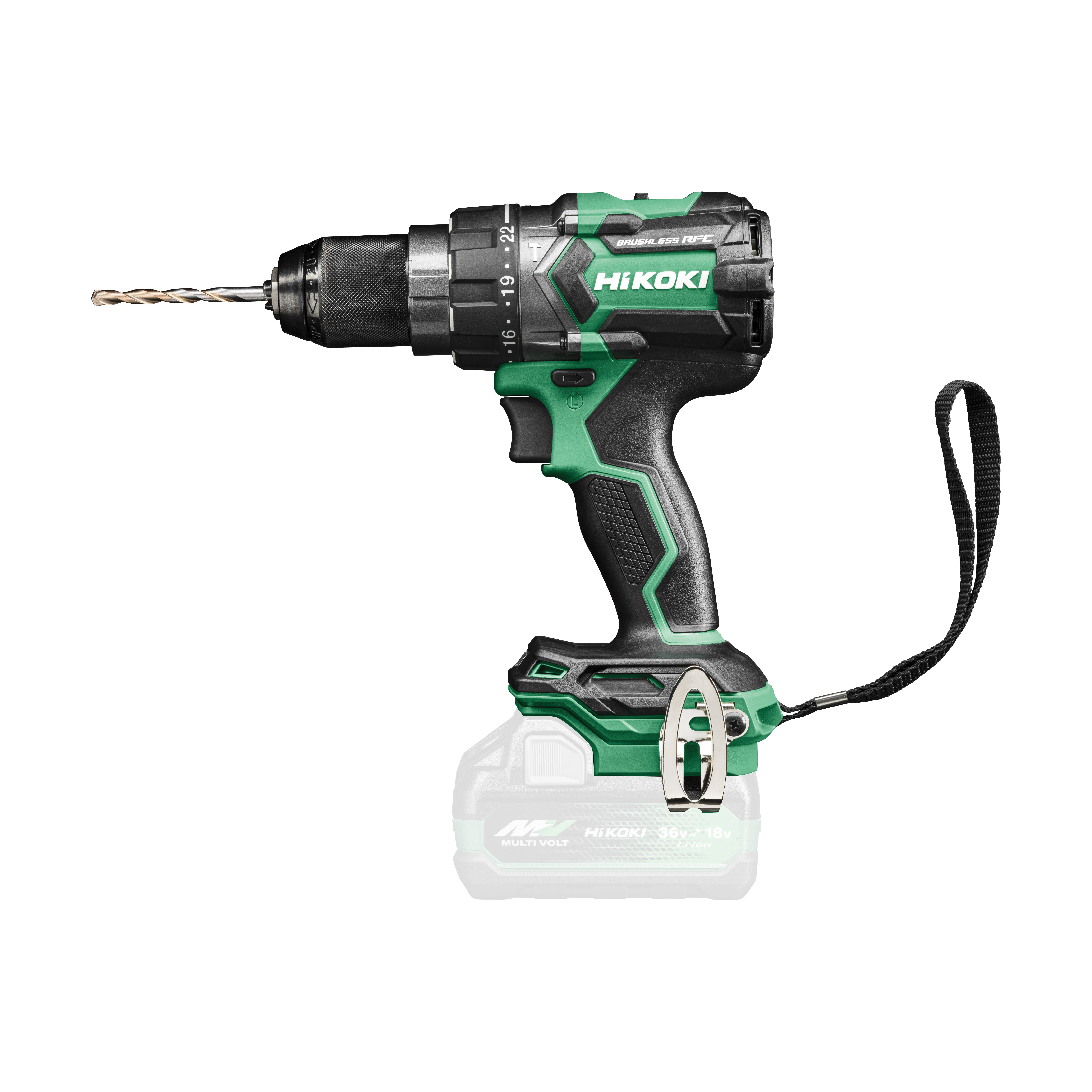 HIKOKI POWER TOOLS - HIADV18DCW2Z TRAPANO AVVIT. PERCUSS. 18V, CORPO