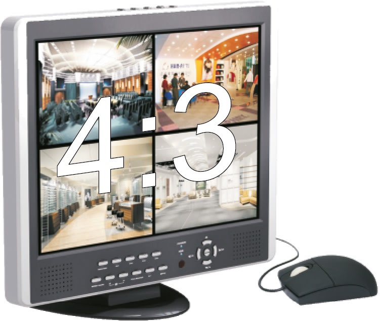 FAIT SRL - FITDVR4/LCD15 VIDEO-REGISTR. DIG. 4 CAN. MONITOR LCD15