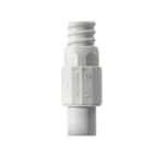 GEWISS - GEWDX43350 RACCORDO TUBO-GUAINA MORBIDX - IP67 - HALOGEN FREE - DIAMETRO 50MM - GRIGIO RAL7035