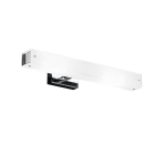 ROSSINI - RSSDYL002 APPLIQUE DA BAGNO CROMO/VETRO SATINATO R