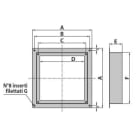 ELICENT (MAICO) - ELI1DP5602 D/56 DISTANZIALE QC560 3F H.160 STD