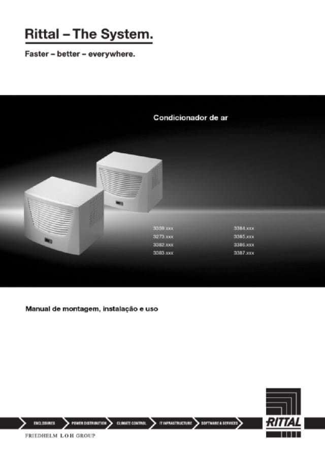 RITTAL SPA - RIT3384540 SK RTT MIDI CONDIZ.DA TETTO 1500W