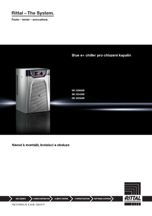 RITTAL SPA - RIT3334400 SK BLUE E+ CHILLER INVERTER - 5,5 KW