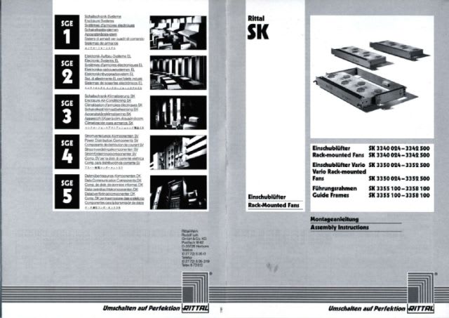 RITTAL SPA - RIT3341230 SK CASS.VENTIL.19 50/60HZ