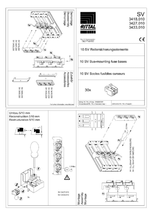 RITTAL SPA - RIT3427020 SV 10 COP.DI PROTEZIONE X 3427010