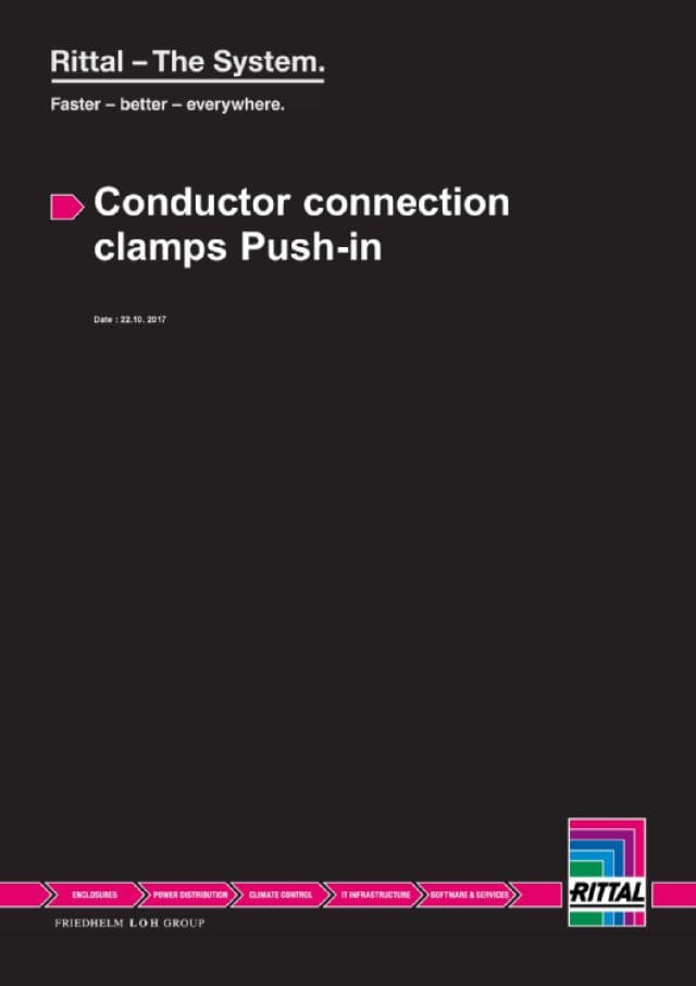 RITTAL SPA - RIT3455505 SV MORSETTO PUSH-IN 10MM 0,5-4MMQ- 10 PZ