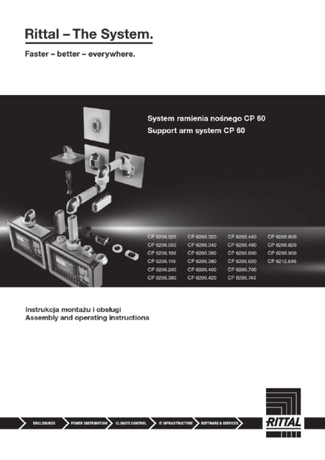 RITTAL SPA - RIT6206600 CP60 ANGOLARE 90°