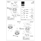 RITTAL SPA - RIT6206870 CP SUPPORTO GIREVLE