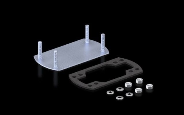 RITTAL SPA - RIT6505100 CP PIASTRA COPERTURA ZINC 120X65