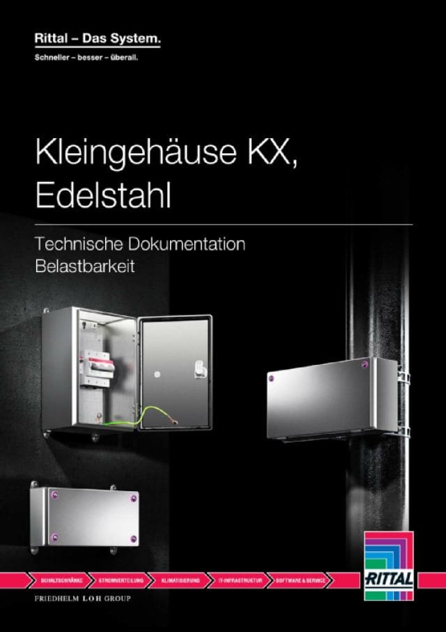 RITTAL SPA - RIT1587000 KX-EB CONTENITORE 200X300X155 INOX