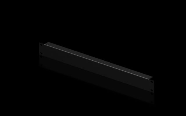 RITTAL SPA - RIT7151005 DK PANNELLO CIECO 1HE RAL9005 - 2PZ