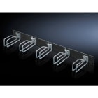 RITTAL SPA - RIT7257005 PANNELLO PASSACAVI RAL 9005, 1HE5